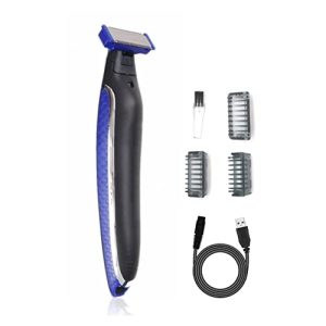 Males’s Rechargeable Full Physique Hair Trimmer, Shaver and Groomer Hybrid Electrical Trimmer and Shaver