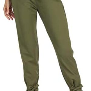 GRACE KARIN Womens Informal Excessive Waist Pencil Pants with Bow-Knot Pockets for Work