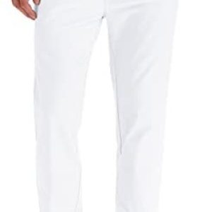 Sailwind Men’s Drawstring Casual Summer Beach Loose Trousers Linen Pants with Elastic Waistband