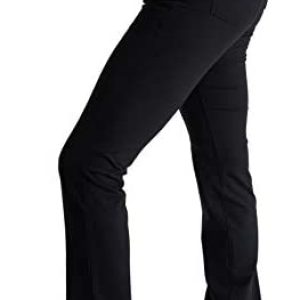 Yogipace,Belt Loops,Women’s Petite/Regular/Tall Straight Leg Yoga Dress Pants