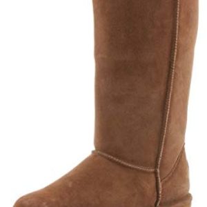 BEARPAW Women’s Elle Tall Multiple Colors | Women’s Boot Classic Suede | Women’s Slip On Boot | Comfortable Winter Boot