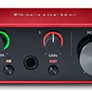 Focusrite Scarlett Solo third Gen USB Audio Interface, for the Guitarist, Vocalist, Podcaster or Producer — Excessive-Constancy, Studio High quality Recording, and All of the Software program You Must Report