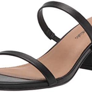 Amazon Essentials Women’s Thin Two Strap Heeled Slide Sandal