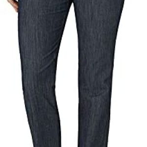 Lee Women’s Petite Secretly Shapes Regular Fit Straight Leg Pant