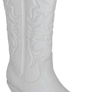 Soda Women’s Red Reno Western Cowboy Pointed Toe Knee High Pull On Tabs Boots