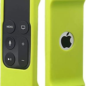 siduater Protective Case for Apple TV 4K 5th, 4th Generation Remote – Extra Protection, Lightweight (Anti Slip) Shockproof Silicone Cover for Apple TV Siri Remote Controller, Green