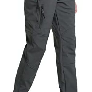 BALEAF Women’s Hiking Pants Fleece Lined Waterproof Cold Weather Insulated Ski Snow Pant Warm Winter Soft Shell