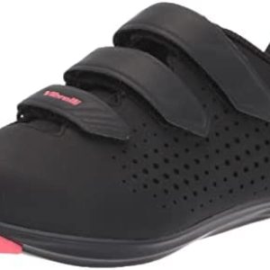 Vibrelli Womens Cycling Shoes – Indoor Spin Exercise Road Bike Shoes – Compatible with All Cleats – Look Delta, Shimano SPD, ARC – Ladies Cycle Shoes – Cleats Not Included
