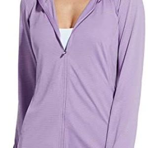 BALEAF Women’s UPF 50+ Sun Protection Jacket Hooded Cooling Shirt with Pockets Hiking Outdoor Performance