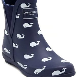 LONDON FOG Womens Piccadilly Rain Boot