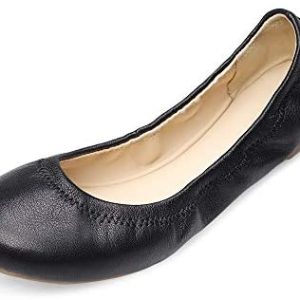 Xielong Girls’s Chaste Ballet Flat Lambskin Loafers Informal Women Sneakers Leather-based