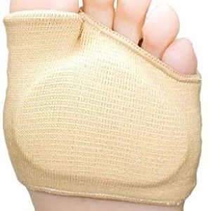 ZenToes Metatarsal Pads for Women and Men – 4 Pack Ball of Foot Cushions (Beige)