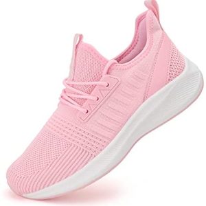 Akk Womens Walking Tennis Shoes – Slip On Memory Foam Lightweight Casual Sneakers for Gym Travel Work