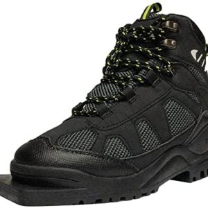 Whitewoods 301-JR 75mm Cross Country Ski Boots Black/Green 32