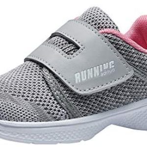 adituo Toddler/Little Kid Boys Girls Lightweight Breathable Sneakers Strap Athletic Runing Walking Sports Shoes