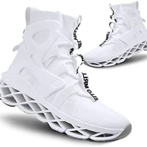 DUDHUH Women’s Fashion Sneakers Running Shoes Womens Non Slip Comfortable Blade Type Athletic Walking Shoes for Women
