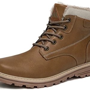 Mens Womens Winter Ankle Snow Climbing Boots Heat Water Resistant Non Slip Comfortable Lined