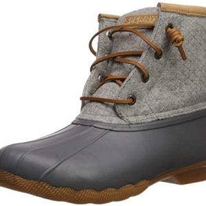 Sperry Girls’s Saltwater Emboss Wool Boots