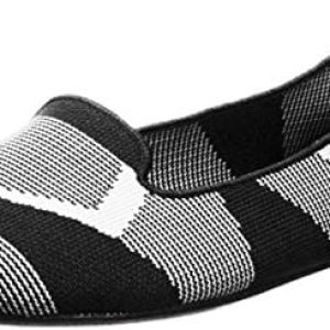Skechers Women’s Cleo-Sherlock-Engineered Knit Loafer Skimmer Ballet Flat