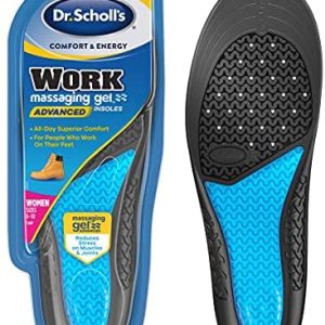 Dr. Scholl’s Work Insoles All-Day Shock Absorption and Reinforced Arch Support that Fits in Work Boots and More (for Women’s 6-10)