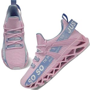 Wonesion Womens Walking Running Shoes Athletic Blade Non Slip Tennis Fashion Sneakers