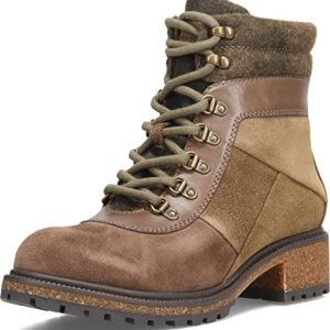 Earth Elements Women’s Tessa Alpine Hiker Boot I Slip Resistant Boots for Casual, Everyday – Mushroom Multi – 9