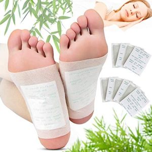 Foot Pads, 100 Foot Pads and 100 Adhesive Sheets for Removing Impurities, Relieve Stress Improve Sleep